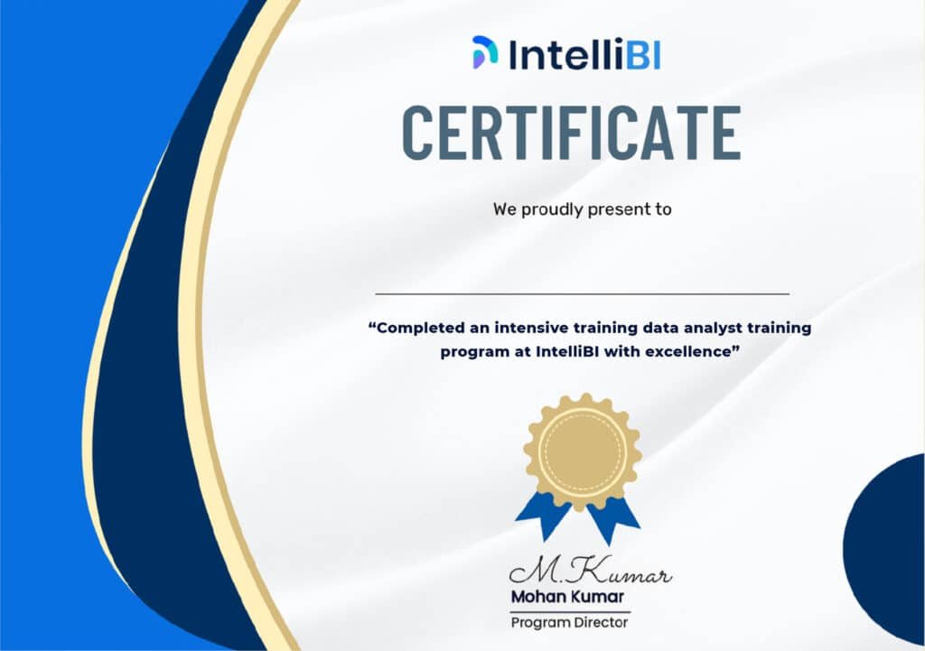 Program Certificate