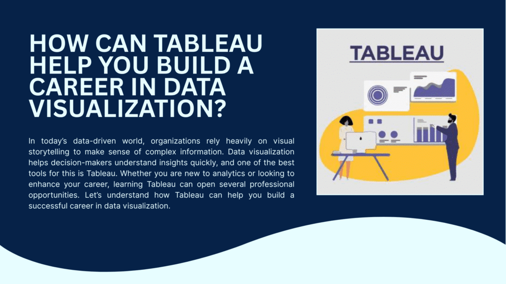 How Can Tableau Help You Build a Career in Data Visualization?
